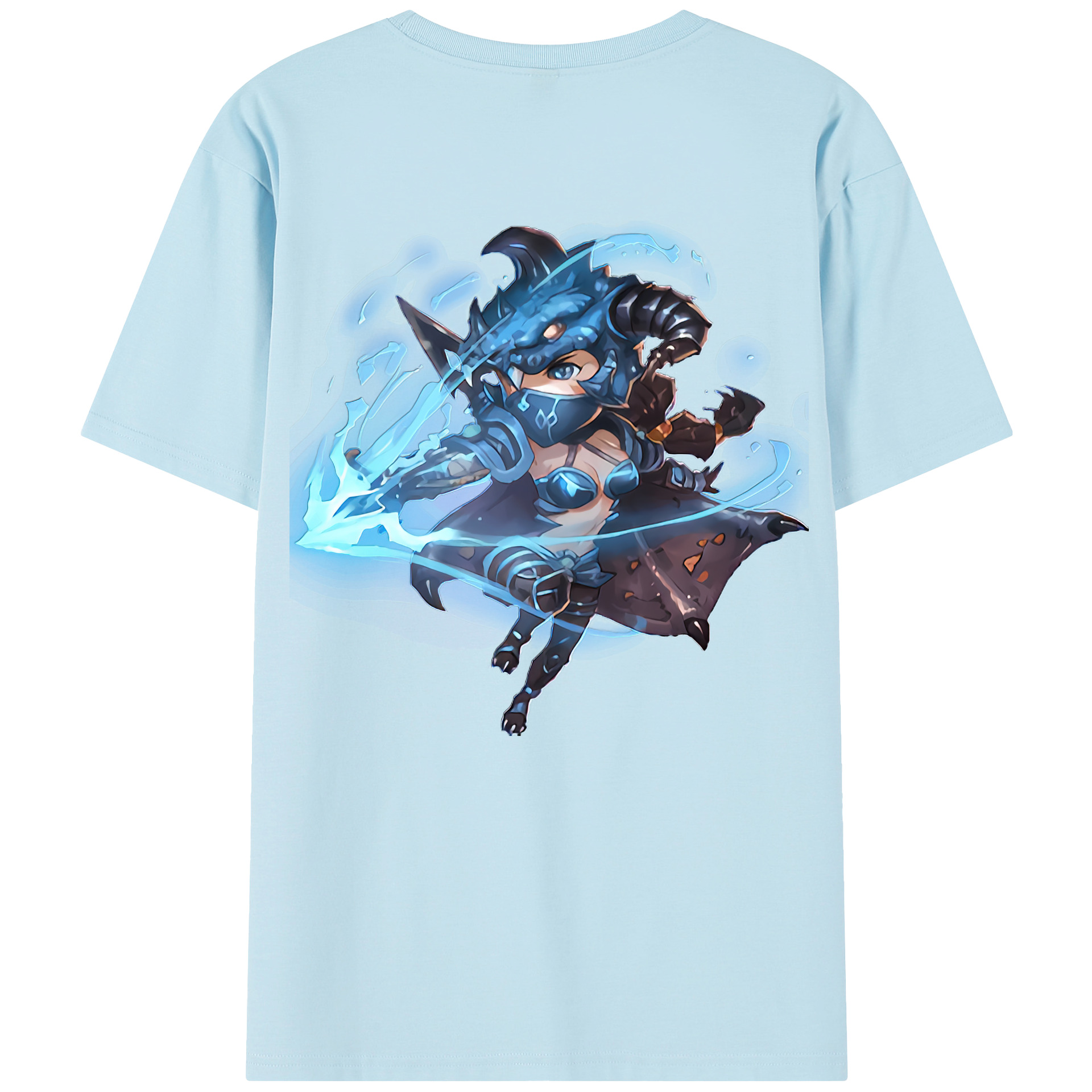 リーグ・オブ・レジェンド League of Legends LOL 綿100％半袖Tシャツ（背面プリント）